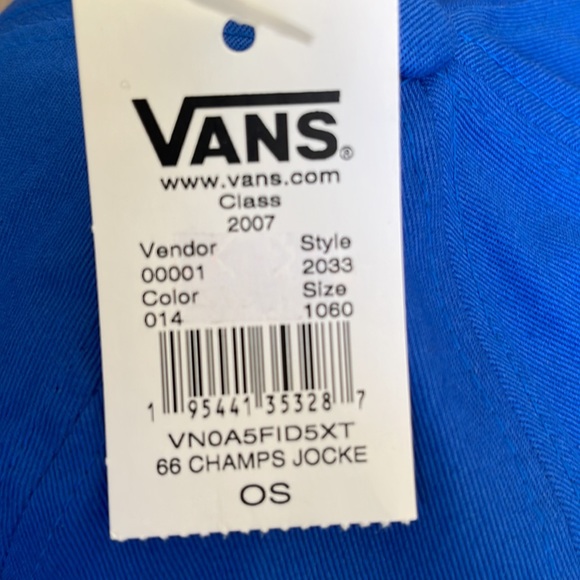 Vans 66 Champs Hat Cap Men's - Picture 7 of 16